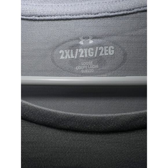 Under Armour Tech 2.0 Tiger Short-Sleeve Shirt for Men - Halo Gray/Black - 2XL - Picture 7 of 10